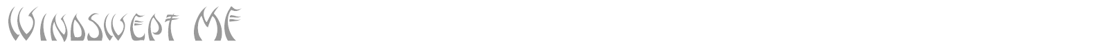 WindsweptMF font preview